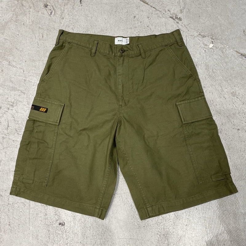 20SS WTAPS JUNGLE SHORTS COTTON. SERGE 工裝短褲黑色軍綠灰卡其buds