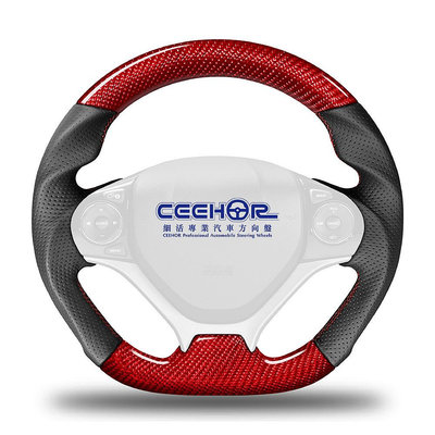 [細活方向盤] 紅色碳纖維款 CIVIC 9代 喜美 HONDA 本田 變形蟲 方向盤 造型方向盤 改裝