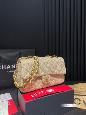 【二手包包】 Chanel香奈兒編織cf系列菱格包香奈兒#精致女神推薦入手呦 美貌與實用并存 近年超盛行而 NO3966