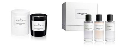 Dior 迪奧 高級訂製香水精巧組 香水7.5ml ×3 & 蠟燭
