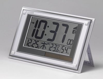 14488A 日本進口 限量品 正品 SEIKO日曆座鐘桌鐘 可壁掛太陽能溫溼度計時鐘LED電子鐘電波時鐘