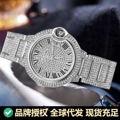 男士手錶 PINTIME/品時新款外貿跨境手錶男直播錶鋼帶男士手錶支持