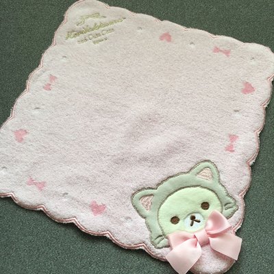 外銷日本 手帕 手巾 方巾 拉拉熊