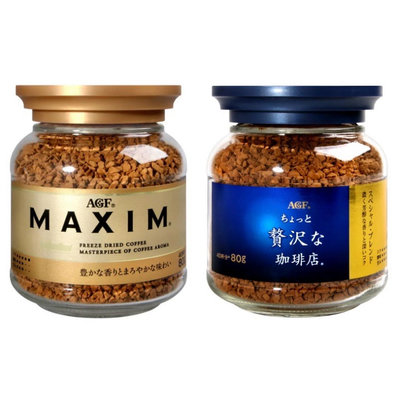【嚴選SHOP】日本 AGF MAXIM咖啡 華麗香醇 箴言咖啡 濃郁咖啡 華麗柔順 罐裝咖啡 咖啡 agf咖啡 80g【Z344】