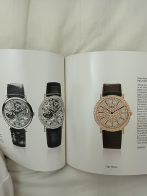 PIAGET伯爵 珠寶錶 戒指項鍊 目錄書 ；香奈兒J12 CD DIOR 18K金 一元起標 機芯 陀飛輪 三問錶