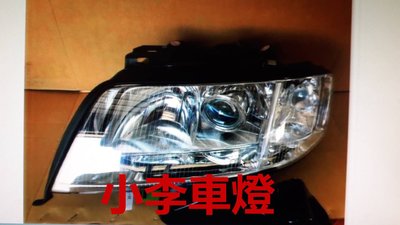 ~李A車燈~全新品 外銷精品件 奧迪 A6 00 01年 原廠型晶鑽大燈 一顆2500元 台灣大廠製品