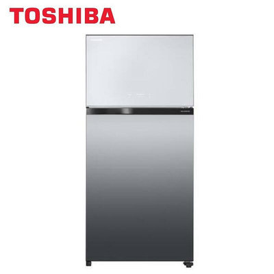 TOSHIBA東芝 608公升 1級能效 抗菌鮮凍變頻雙門電冰箱 GR-A66T(S)銀色 大容量蔬果箱設計