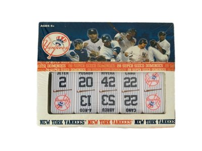 [現貨]骨牌桌遊紙盒組 配對接龍益智遊戲 MLB美國職業棒球 紐約洋基NY Yankees親子遊戲生日交換禮物