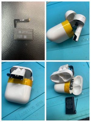 【萬年維修】Apple airpods 1代 2代 充電倉電池 維修完工價1300元 挑戰最低價!!
