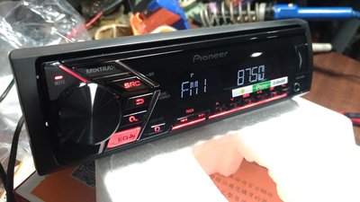 [樂克影音] 先鋒 Pioneer MVH-S105UI 音響主機 無碟機 USB/AUX/IPhone/安卓/公司貨