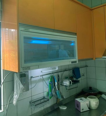 【大尾鱸鰻便宜GO】林內牌 RKD-190UV + 基本安裝 懸掛式 熱風內循環烘乾 紫外線殺菌 90公分烘碗機