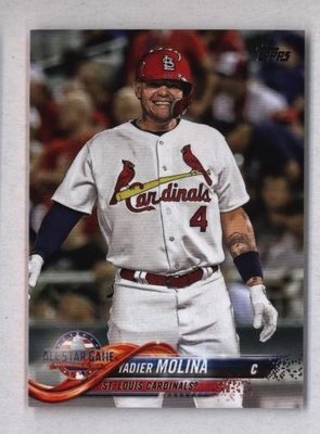 2018 Topps Update #US60 Yadier Molina - St. Louis Cardinals AS