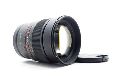 【台中青蘋果】Samyang MF 85mm f1.4 RF for Canon R-Mount 二手鏡頭 公司貨 #89475