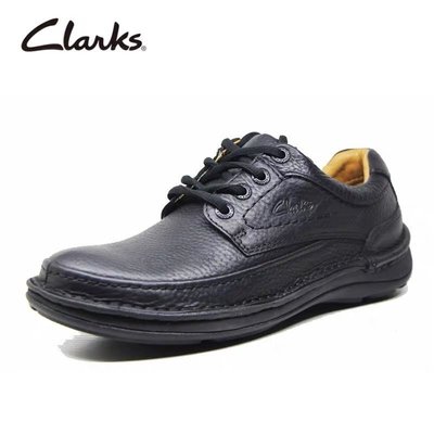 100原廠％Clarks男鞋春款英倫低幫舒適氣墊王休閑皮鞋Nature Three