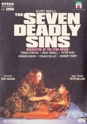 音樂居士新店#The Seven Deadly Sins Kurt Weill 音樂劇：七宗罪 中文字幕 DVD