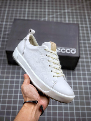 新款ECCO愛步高爾夫男鞋151304板鞋愛步無釘鞋golf防水高爾夫運動鞋