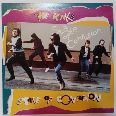 西洋搖滾 黑膠 The Kinks【State of Confusion】台灣 上揚唱片 1983