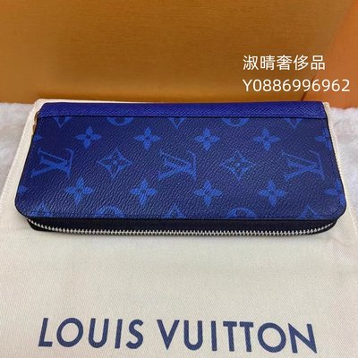 二手正品 路易威登 LV Louis Vuitton M30447 拉鍊垂直錢包 1 個腰包長錢包鏈 現貨