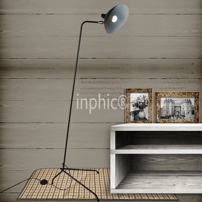 INPHIC-工業loft復古鐵藝LED節能張牙舞爪 單頭 漫咖啡落地燈北歐