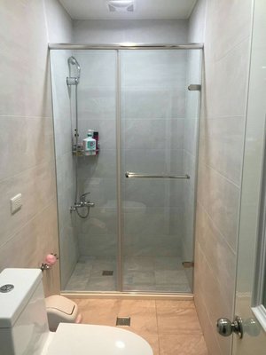 《振勝網》台灣製造 無框落地型 一固一開門 8mm 強化清玻 淋浴門 淋浴拉門 / 另售 TOTO INAX 和成 凱撒