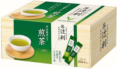 【日本進口】辻利~宇治抹茶入煎茶，冷沖熱泡都可以，100包入 $690