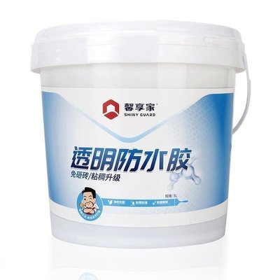 樂派 買二免運 【】馨享家透明防水膠 浴室地板，外牆，天花板都可使用500ml 正品保證 現貨