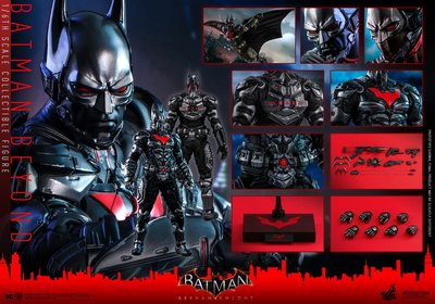金錢貓雜貨 全新 Hot Toys VGM39 1/6 蝙蝠俠 阿卡漢騎士 Batman Beyond 未來蝙蝠俠