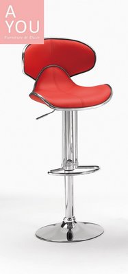 紅色吧台椅奈特吧椅(紅色)大特價2200元(免運費)【阿玉的家2021】