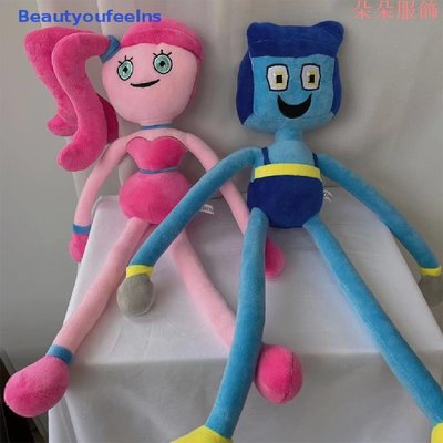 [Beautyoufeelns] 動漫 Huggy Wuggy 媽媽毛絨玩具媽媽長腿生日禮物毛絨娃娃動物玩具卡通娃娃孩子