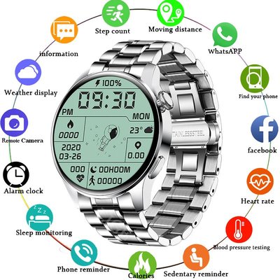 現貨手錶腕錶WANGWEI/LIGE利格跨境專供智能手錶智能穿戴手環多功能運動防水錶