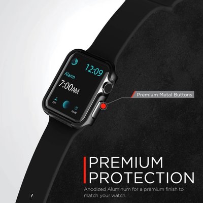 參X-doria Apple Watch S1 AW1 A2 AW2 S3 AW3 刀鋒鋁合金邊框 Defense保護殼