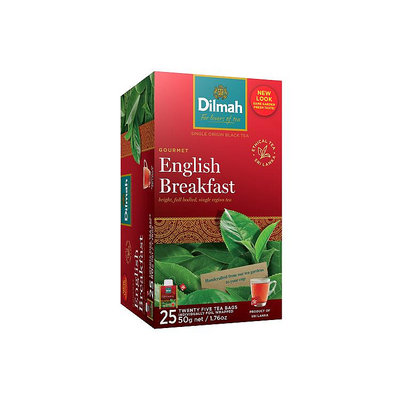 【即享萌茶坊】Dilmah帝瑪-英國早餐紅茶25茶包/盒促銷中