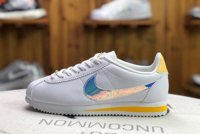 Nike CLASSIC CORTEZ SE 白色 炫彩 阿甘 歐美 休閒滑板鞋 CI9914