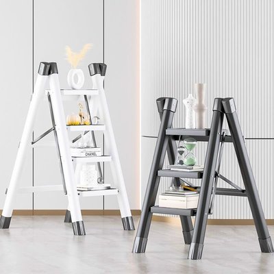促銷打折 家用梯子多功能花架梯折疊室內置物小型樓梯便捷式可收納移動梯凳