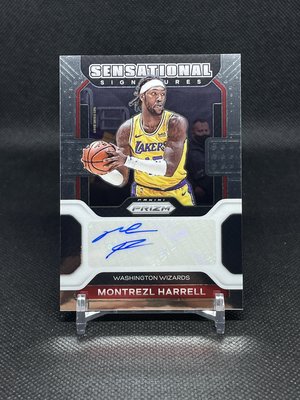 【NBA】巫師核心內線Montrezl Harrell-21/22 Prizm auto 簽名卡～美