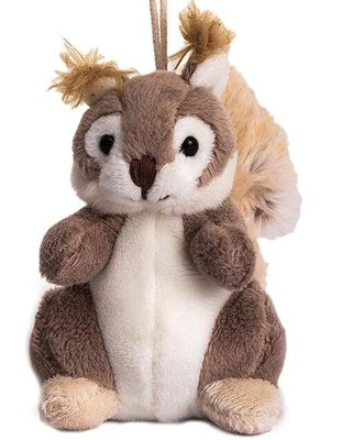 16648c 日本進口 限量品 好品質 可愛 鑰匙圈吊飾墜 松鼠 抱枕動物玩具玩偶絨毛毛絨娃娃布偶擺件送禮禮品