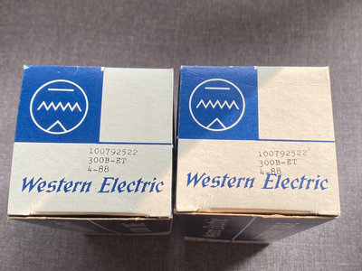西電300b電子管，8813同期，全新未使用，少見388