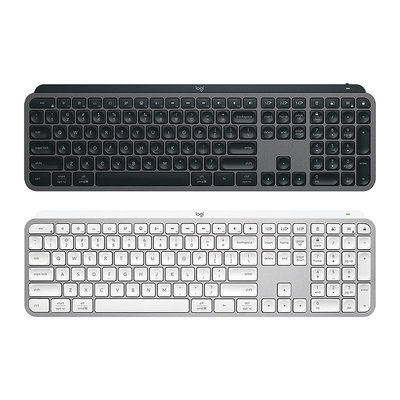 鍵盤 羅技MX Keys S鍵盤可充電智能背光MAC臺式筆記本跨屏辦公