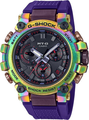日本正版 CASIO 卡西歐 G-Shock MTG-B3000PRB-1AJR 男錶 電波錶 手錶 太陽能充電 日本代購
