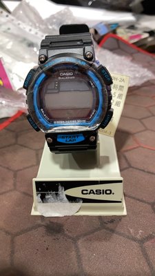 【CASIO】太陽能搶眼運動造型數位錶-藍圈(STL-S100H-2A) 公司貨 七天保固