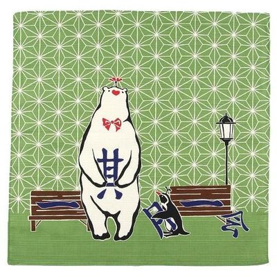 日本製 動物 一期一會 和風風呂敷 大方巾 便當包巾  袱巾 禮品包裝 餐墊 環保袋(現貨)