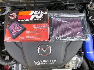 【汽車零件王】K&amp;N 高流量濾芯 33-5038 Mazda 2 CX-3 1.5