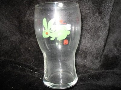 早期 海尼根 Heineken - 兔年紀念杯 曲線玻璃杯 -有附外盒 -  301元起標 非麥當勞 星巴克