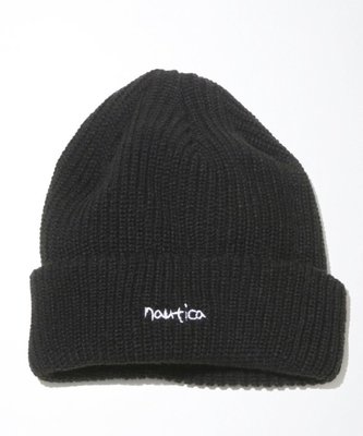 【日貨代購CITY】 NAUTICA Knit Cap Hand Lettering 帽子 毛帽 現貨