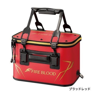 【NINA釣具】SHIMANO FIREBLOOD BK-112Q 36CM 紅色/白色誘餌袋 誘餌桶