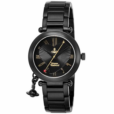 ~ HS Shop ~全新正品正品Vivienne Westwood 愛心logo鋼帶手錶限時特賣(現貨在台)