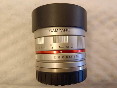 SAMYANG  8mm f2.8 for sony E卡口 APSC，功能正常，可面交松山車站