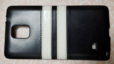 賣二手 黑白造型 SAMSUNG Note 4 N910U 保護殼 (透明軟殼 造型)手機殼 保護套 清水套