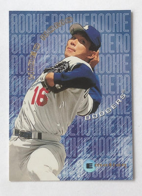[MLB] 1995 FLEER Emotun 野茂英雄 Hideo Nomo  棒球卡 RC 特卡