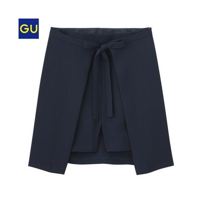 轉賣全新GU.官網購入 女裝蝴蝶結設計短褲(藍色XL) UNIQLO 副牌 IN JP KIKI Rika Yabbi